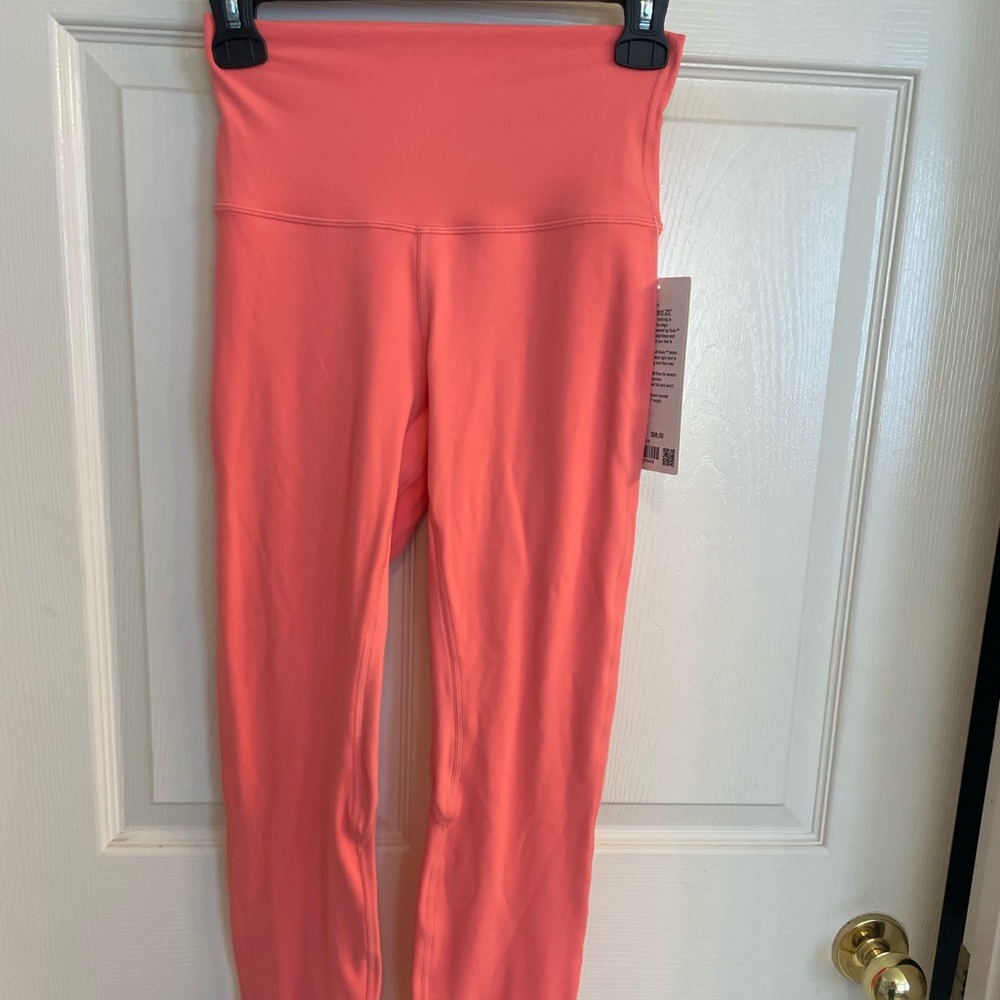 Lululemon align size 4 guava pink